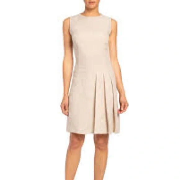 Santorelli | Dresses | Santorelli Linen Sheath Dress Nwt 44 | Poshmark